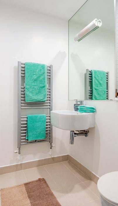 Camden Town bathrooms with showers and baths.